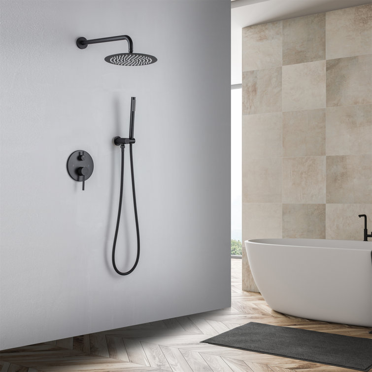 Langsun Complete Shower System with Roughin Valve & Reviews Wayfair